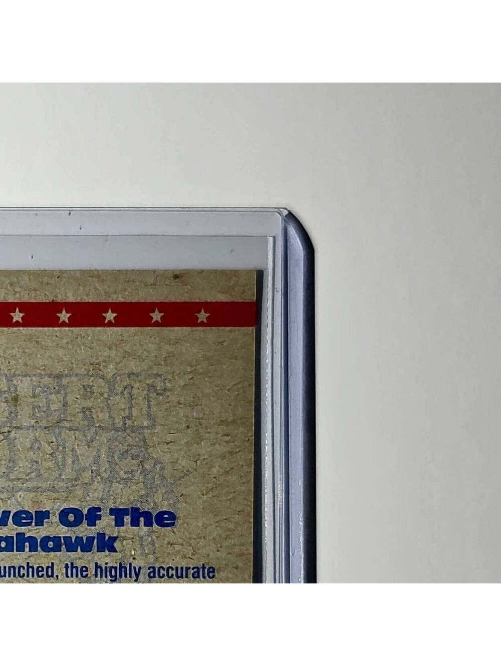 The Power of the Tomahawk 1991 Topps Desert Storm #46 Card - Picture 8 of 10